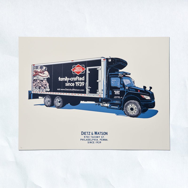 Dietz x Hinkley Truck Poster