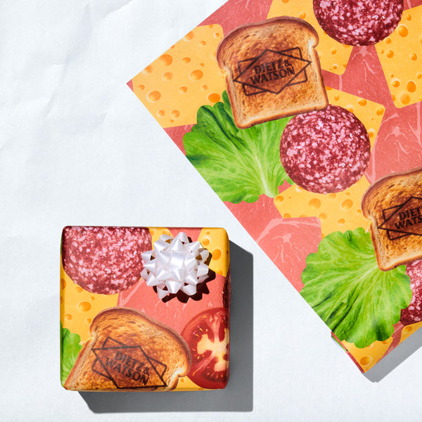 Meaty Cheesy Gift Wrap