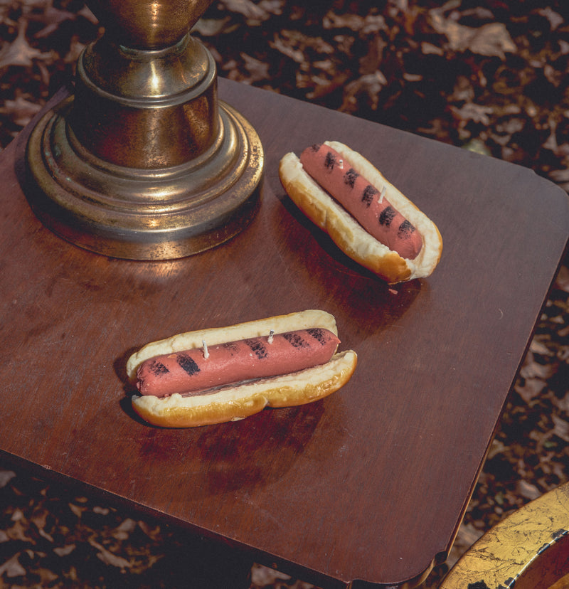 Hot Dog Candle