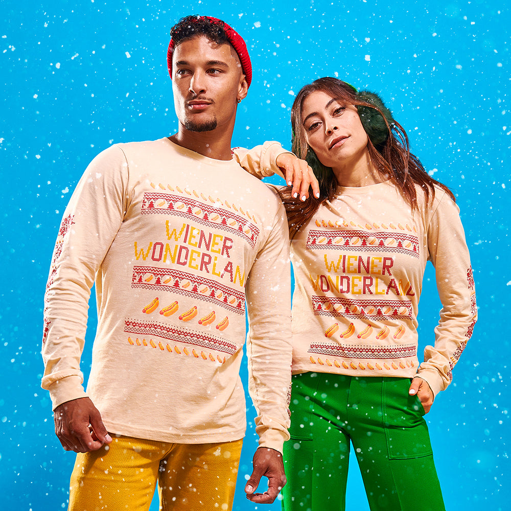 wienners スウェット Dietz & Watson Wiener Wonderland Sweater