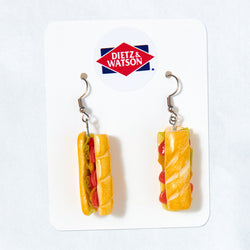 Hoagie Earrings