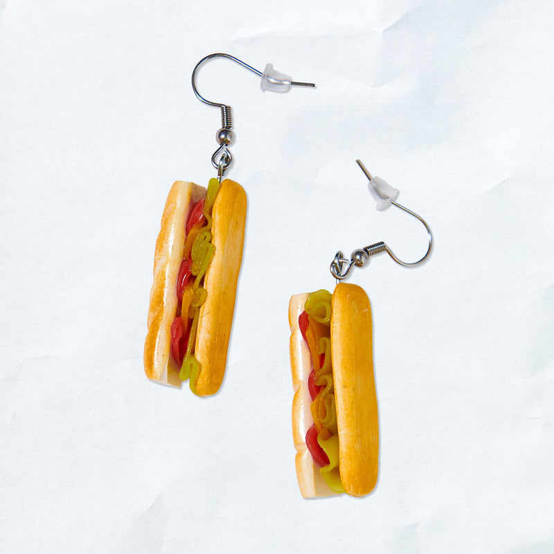 Hoagie Earrings