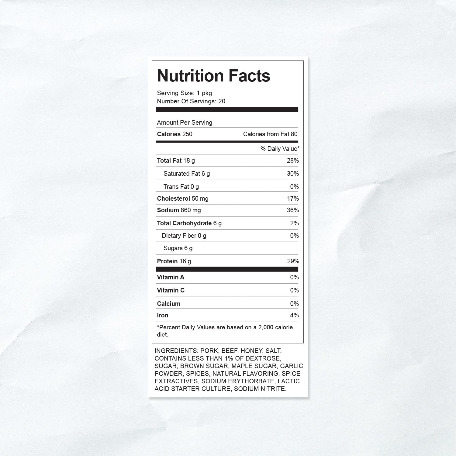 Dietz & Watson Dietz Nuts bulk pack honey maple