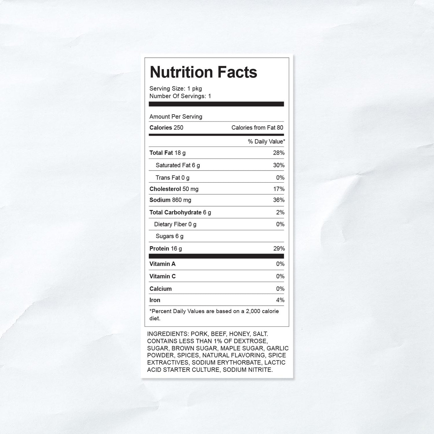 Dietz & Watson Dietz Nuts honey maple