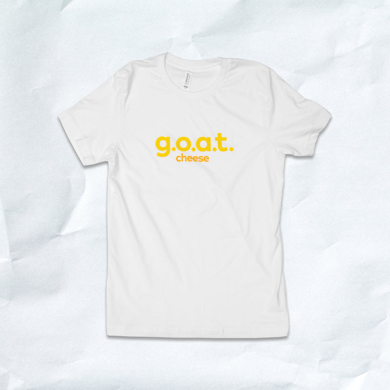 G.O.A.T. cheese t-shirt